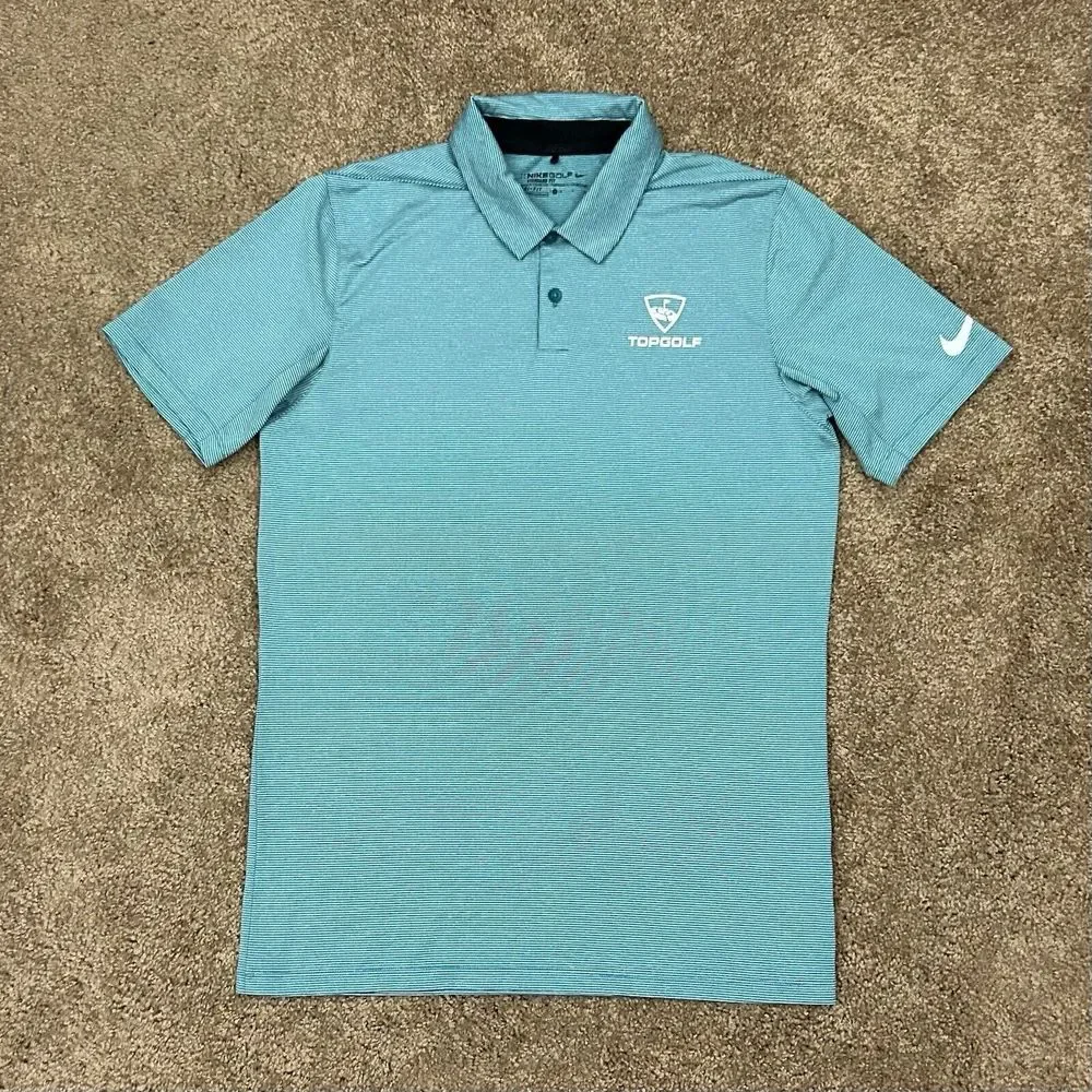 Nike Men's Size Small Short Sleeve Golf Collared Polo Shirt Top‎ Golf